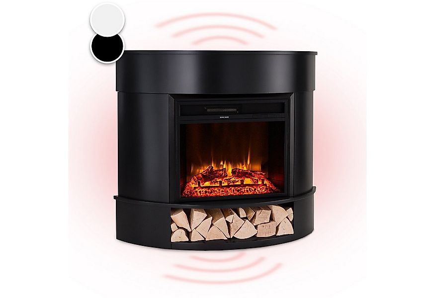 Klarstein Elektrokamin Loloru, elektrischer Kaminofen mit Heizung LED-Beleu günstig online kaufen