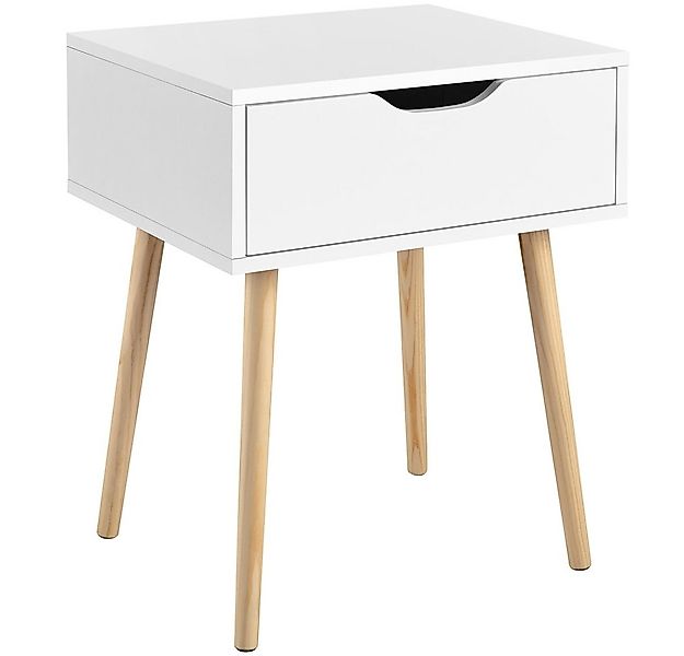 Yaheetech Nachttisch Kleiner Sofatisch, Nachtkonsole Beistelltisch mit Schu günstig online kaufen