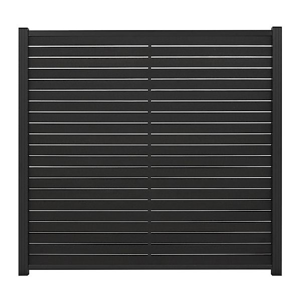 T&J BPC-Rhombus-Steckzaun Hanö 21 Lamellen 2 x 7,5 cm/6,8 x 179,3 cm Anthra günstig online kaufen