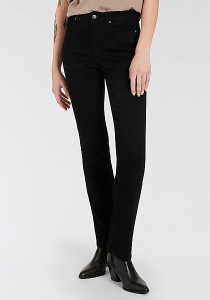 Arizona Gerade Jeans Ultra-Stretch Used-Look-Waschung günstig online kaufen