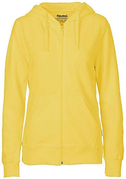 Neutral Kapuzensweatjacke Ladies Zip Hoodie günstig online kaufen