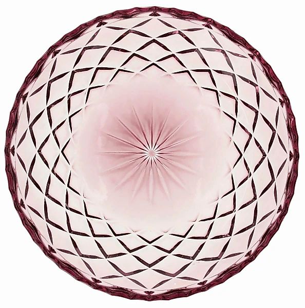 Lyngby Schüsseln, Schalen & Platten Sorrento Teller Glas pink 16 cm Set4 (p günstig online kaufen