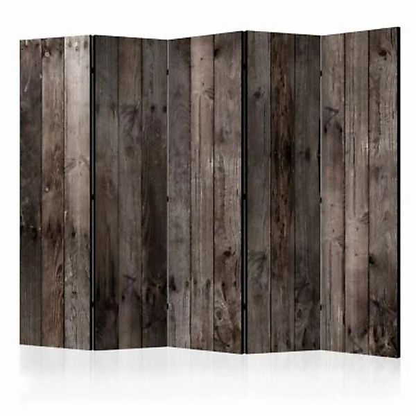 artgeist Paravent Boards with Nails II [Room Dividers] braun Gr. 225 x 172 günstig online kaufen