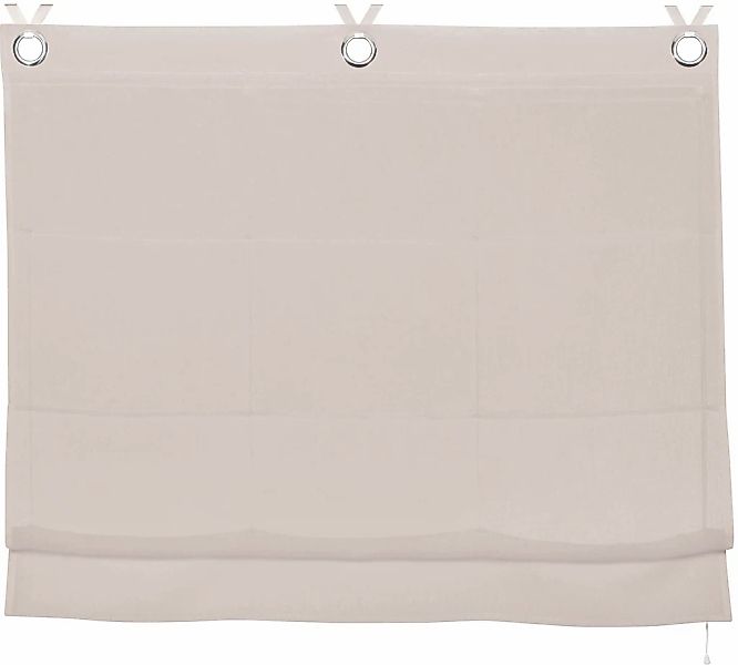 OTTO home Raffrollo "Fiete" mit Hakenaufhängung Leinen Optik, halbtranspare günstig online kaufen