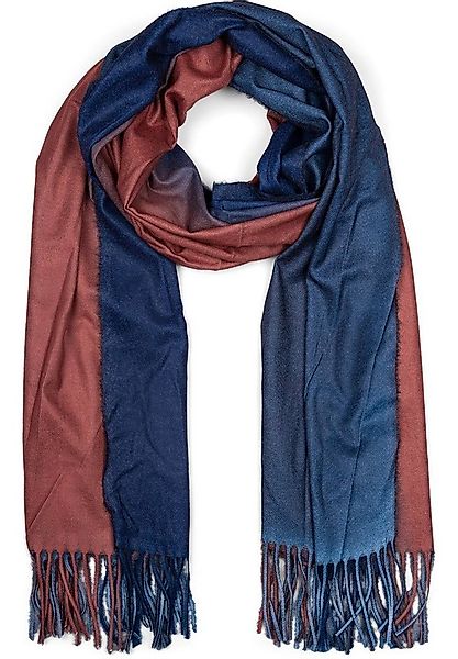 styleBREAKER Modeschal Schal mit 2-Farbigem Farbverlauf, (1-St) günstig online kaufen