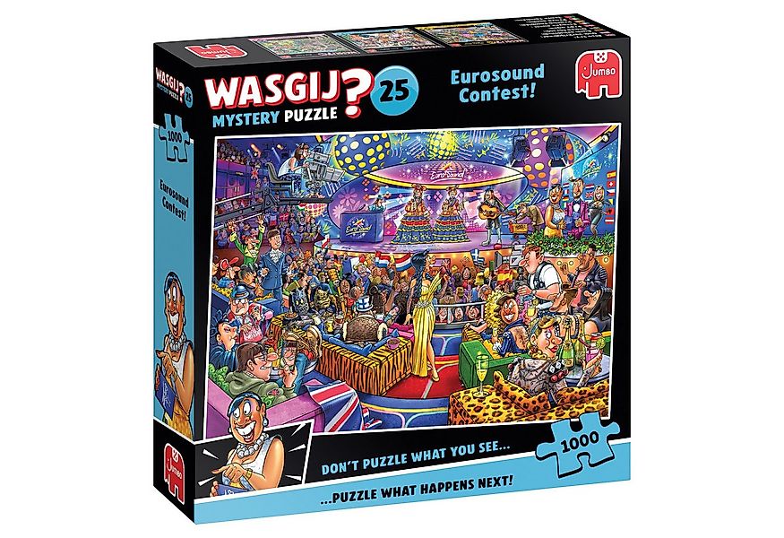 Jumbo Spiele Puzzle Wasgij Mystery 25, Eurosound Contest, 1000 Teile Puzzle günstig online kaufen