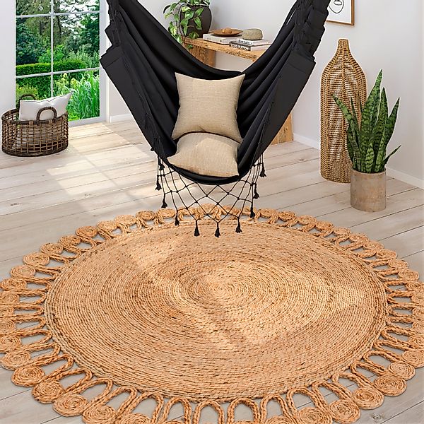 Paco Home Teppich Viborg 597, rund, günstig online kaufen