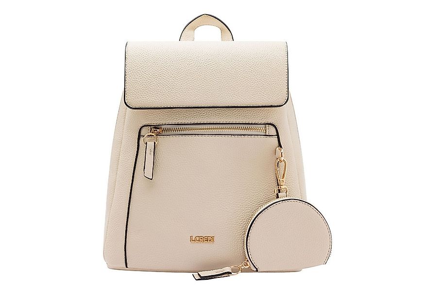 L. CREDI Cityrucksack Ninina, Polyurethan günstig online kaufen