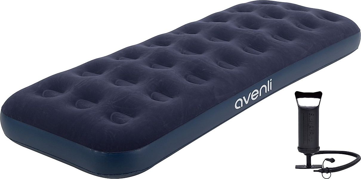 Avenli Luftmatratze Luftbett Camping für 1 Person mit Pumpe 191x73x22cm, (G günstig online kaufen