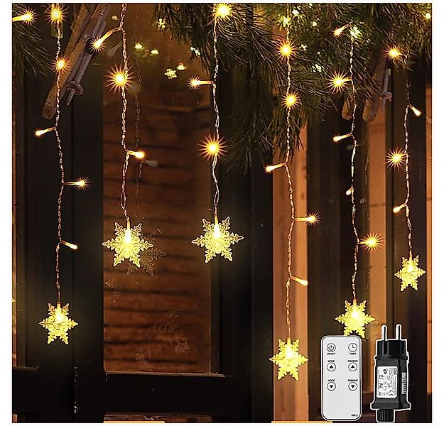 XERSEK LED-Lichtervorhang LED Lichtervorhang 9M Weihnachts Beleuchtung Lich günstig online kaufen