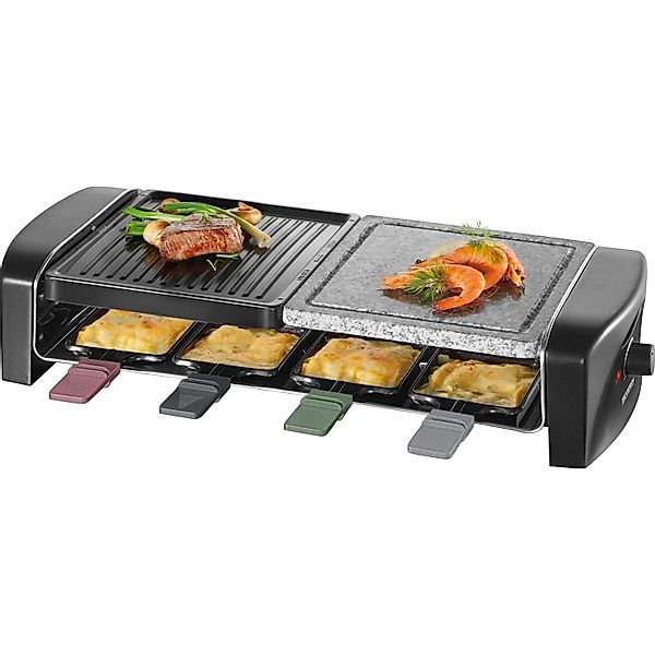 Severin Raclette-Grill RG 9645 mit Naturgrillstein 1400 W günstig online kaufen