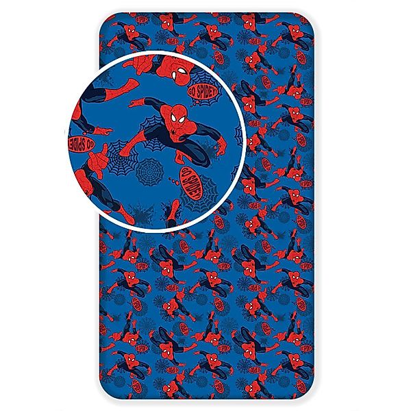 Spiderman Spannbettlaken Spider Man Spannbettlaken Größe: günstig online kaufen