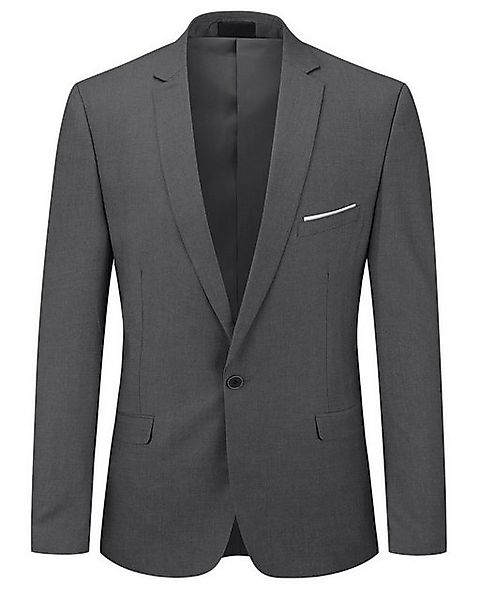 Allthemen Anzugsakko mit einem Knopf Anzugjacke in klassischem Design günstig online kaufen