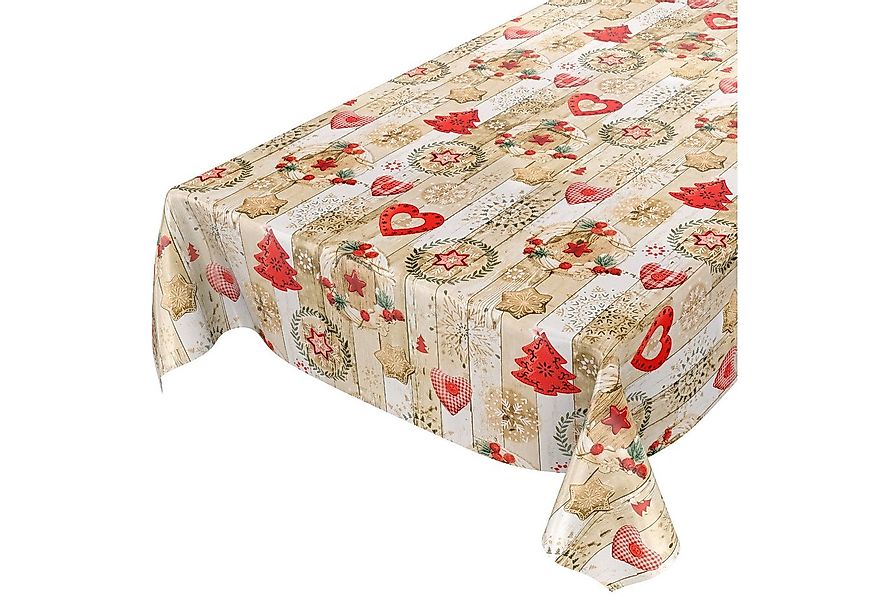 ANRO Tischdecke Wachstuchtischdecke Gartentischdecke Wachstischdecke (Einze günstig online kaufen