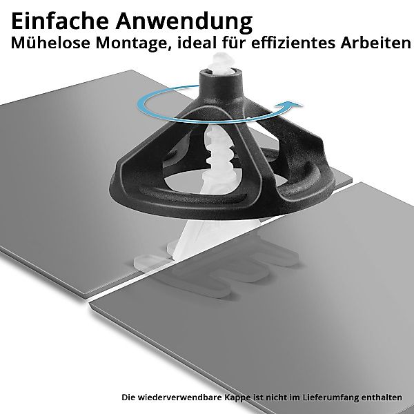 STAHLWERK manueller Fliesenschneider 3 x Fliesen-Nivellier-System günstig online kaufen