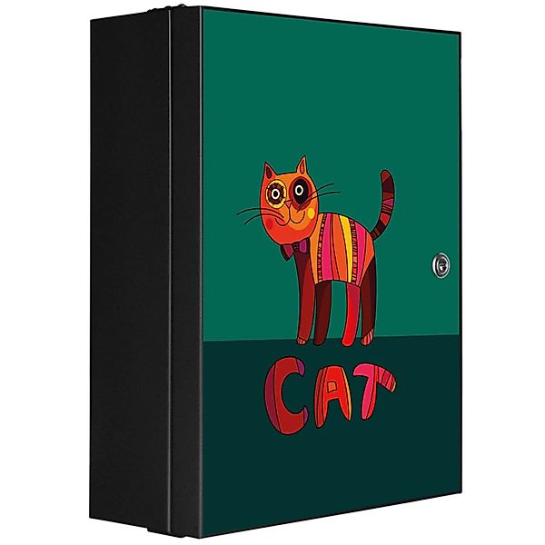 Banjado XXL Medizinschrank Abschliessbar 35x46x15cm Arzneischrank Anthrazit günstig online kaufen