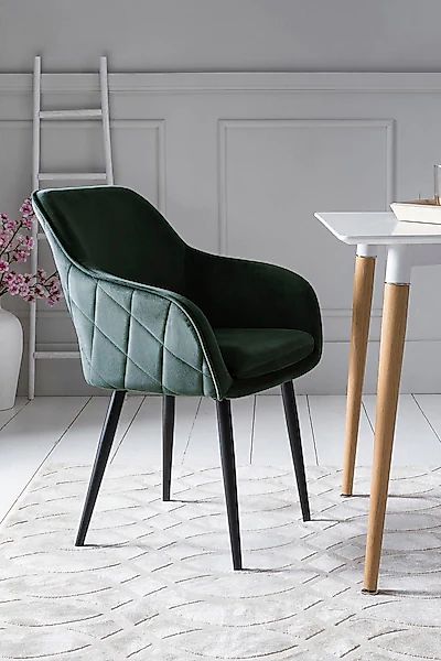 SalesFever Armlehnstuhl »Komfortabler Esszimmerstuhl mit Stil« () mit Diama günstig online kaufen