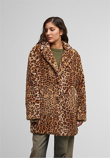 URBAN CLASSICS Kurzjacke Ladies Oversized Faux Fur Coat günstig online kaufen