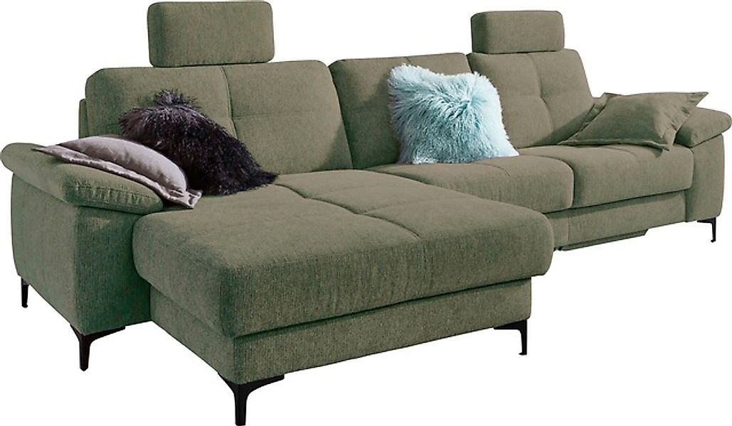 3C Carina Ecksofa »Burnaby bequem und modern, OTTOs Choice, L-Form« 2 Kopfs günstig online kaufen