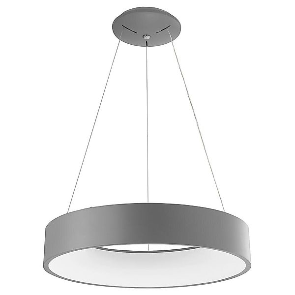 LED Pendelleuchte Rando in Grau 42W 2700lm günstig online kaufen