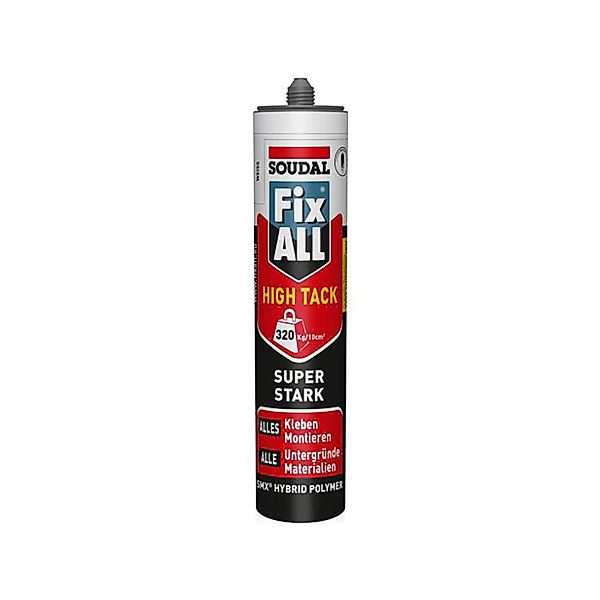 Soudal Fix All High Tack Hybrid Kraftkleber Weiß 420 g günstig online kaufen