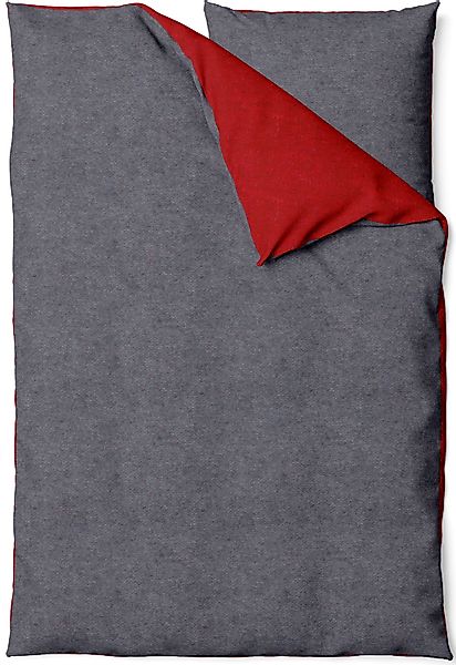 SETEX Wendebettwäsche "Feinbiber" 2 Stk. tlg. mit Wendefunktion günstig online kaufen