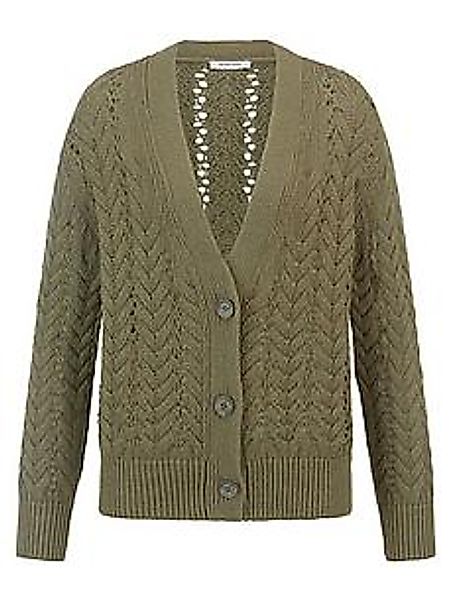 Strickjacke Peter Hahn grün günstig online kaufen