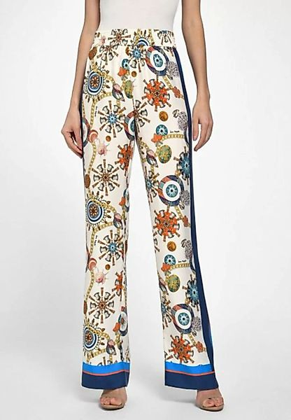 Laura Biagiotti Roma Stoffhose Silk mit modernem Design günstig online kaufen