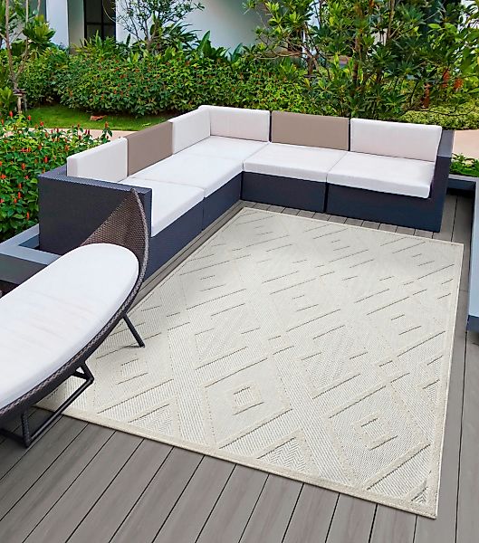 merinos Teppich "Tenerife 54085" rechteckig 5 Höhe In- und Outdoor geeignet günstig online kaufen