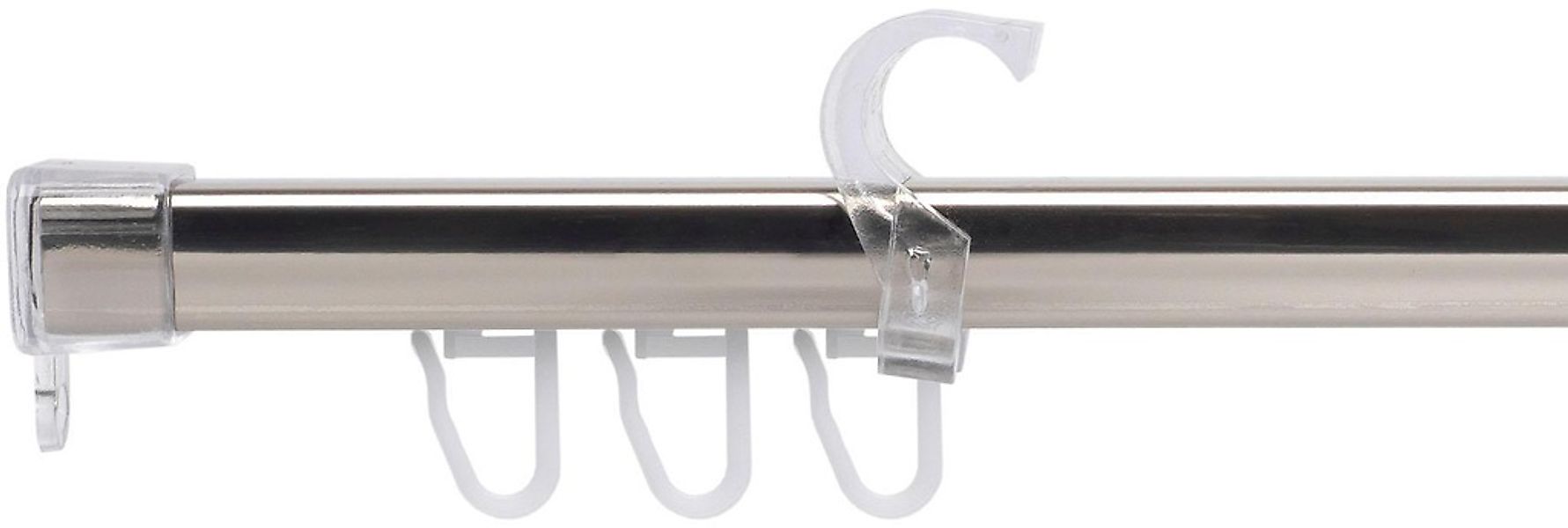 Liedeco U-Schiene "U-STORELAU01GS" 1 läufig-läufig Fixmaß günstig online kaufen