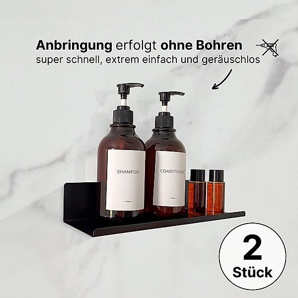 LIVINA HOME Duschablage ohne Bohren, Duschablage günstig online kaufen