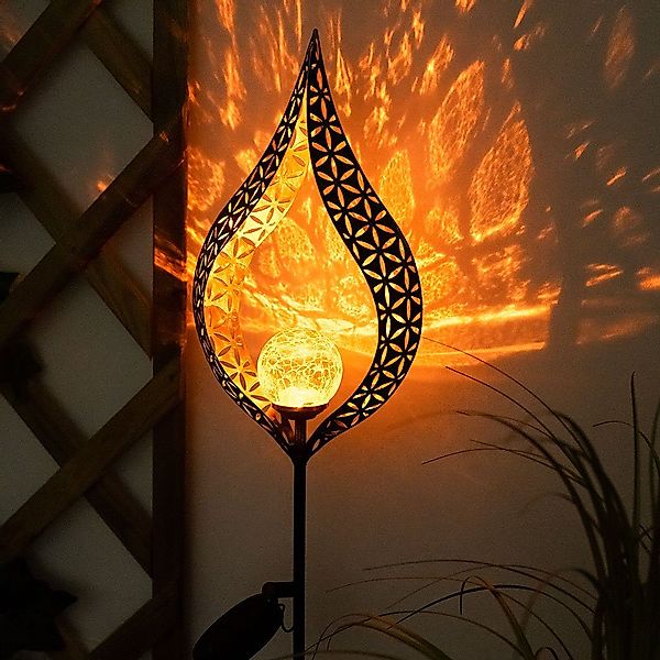 GLOBO LIGHTING LED Solarleuchte, LED-Leuchtmittel fest günstig online kaufen