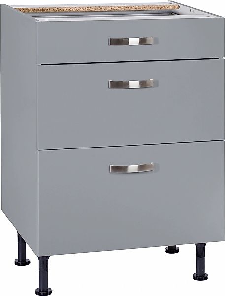 KOCHSTATION Unterschrank "KS-Cara", Breite 60 cm, mit Vollauszügen und Soft günstig online kaufen