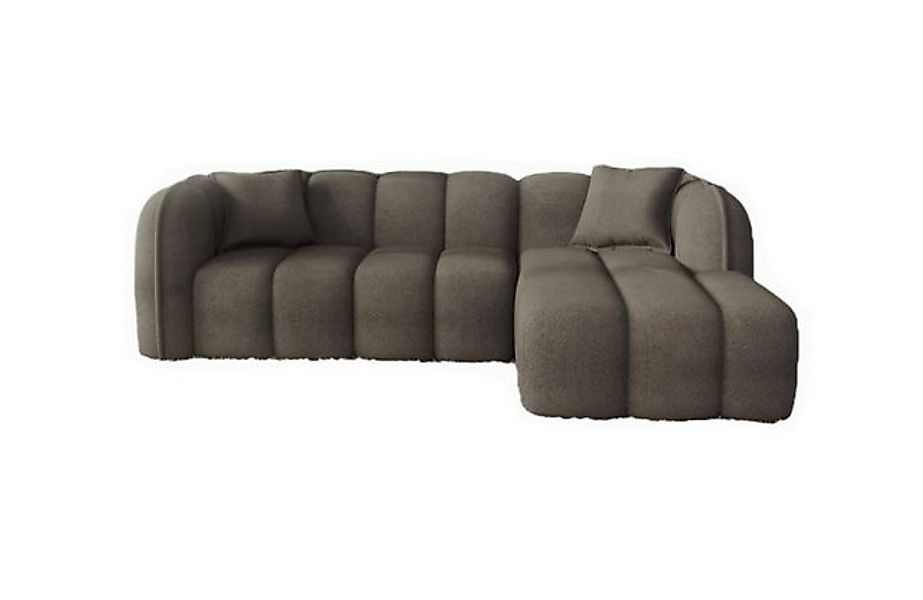 Sofa Dreams Polsterecke Miramar L Form kurz 4-Sitzer, 3 verschiedene Stoffb günstig online kaufen