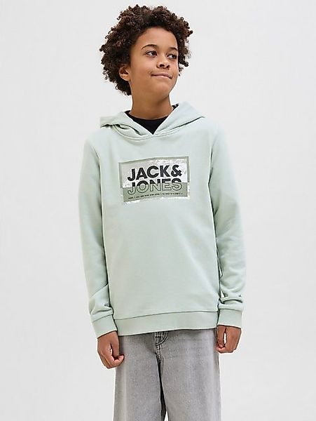 Jack & Jones Junior Hoodie JCOLOGAN SS24 PRINT SWEAT HOOD SN JNR günstig online kaufen