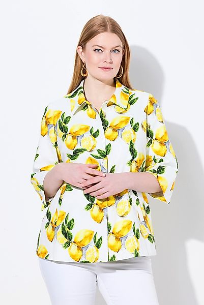 Ulla Popken Sommerjacke Jacke Zitronen A-Linie günstig online kaufen
