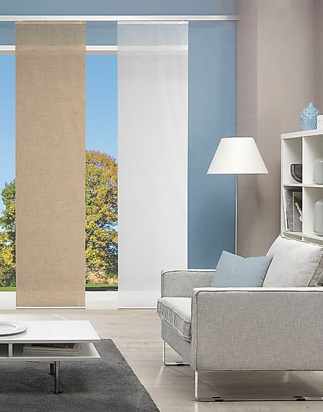 Vision S Schiebegardine PIVE (1 St), Paneelwagen, halbtransparent, Schiebev günstig online kaufen