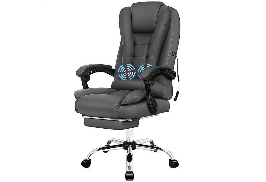 ALFORDSON Bürostuhl Gaming-Stuhl, Massage-Computerstuhl mit Wippfunktion, m günstig online kaufen