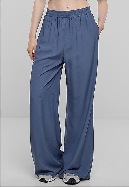 URBAN CLASSICS Stoffhose Ladies Wide Leg günstig online kaufen