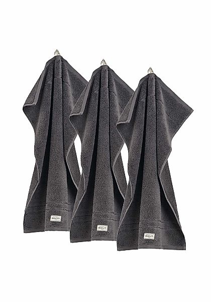 Gant Gästehandtuch "Gästetuch Premium Towel 3er Pack" günstig online kaufen