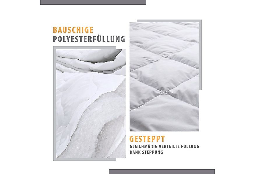 Amazinggirl Microfaserbettdecke Bettdecke Ganzjahresdecke Steppdecke 135x20 günstig online kaufen