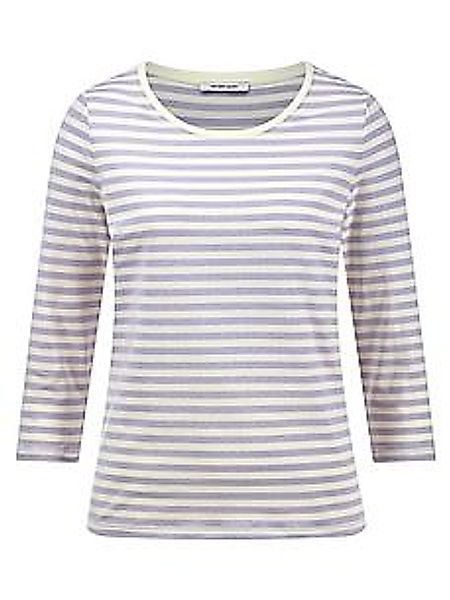 Rundhals-Shirt 3/4-Arm Peter Hahn lila günstig online kaufen