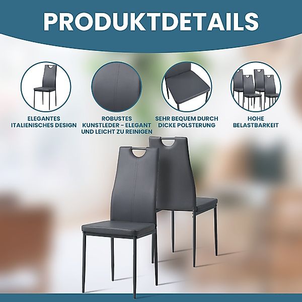 Albatros International Esszimmerstuhl Esszimmerstühle SALERNO 4er günstig online kaufen