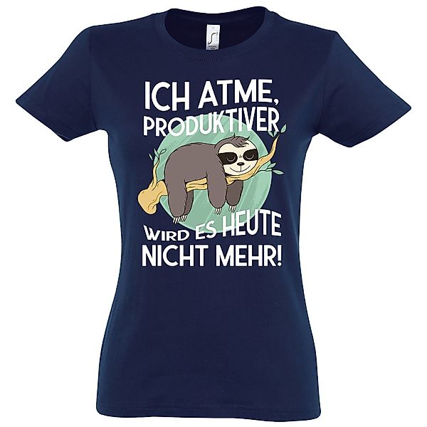 Youth Designz T-Shirt Ich atme, produktiver günstig online kaufen