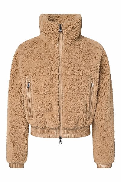 Joop Jeans Fellimitatjacke "Olivet", ohne Kapuze, Mit Rundhalsausschnitt günstig online kaufen