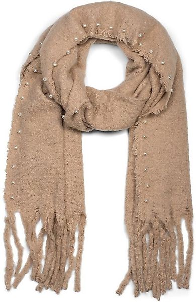 styleBREAKER Modeschal Web Schal mit Perlen und Fransen, (1-St) günstig online kaufen