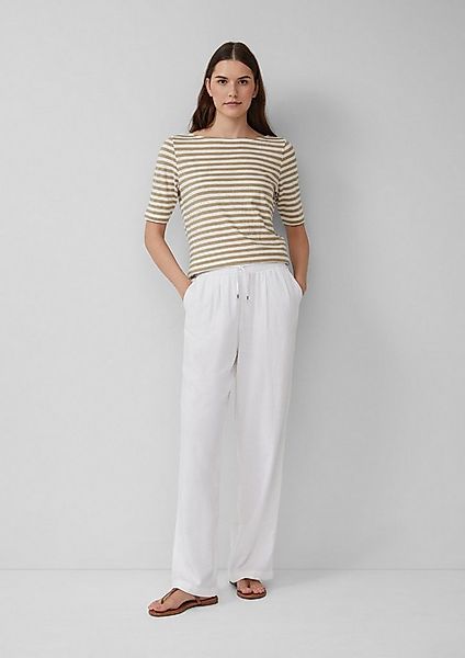 s.Oliver Chinos Hose Leichte Leinenmix-Hose mit Elastikbund günstig online kaufen