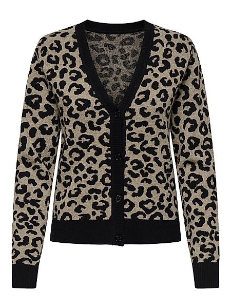 ONLY Strickjacke ONLLEO LS V-NECK mit günstig online kaufen