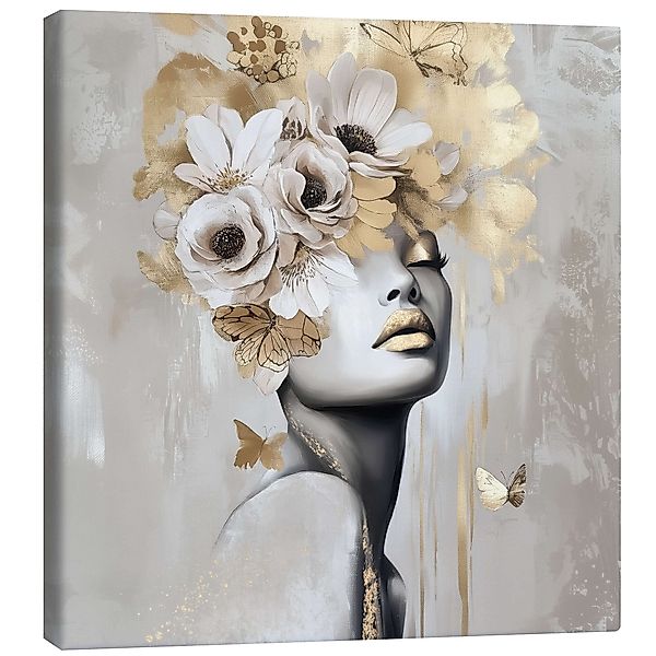 Posterlounge Leinwandbild Bella Eve, Mariposa Gold, günstig online kaufen