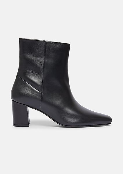 comma Stiefeletten aus glattem Rindsleder Stiefel günstig online kaufen